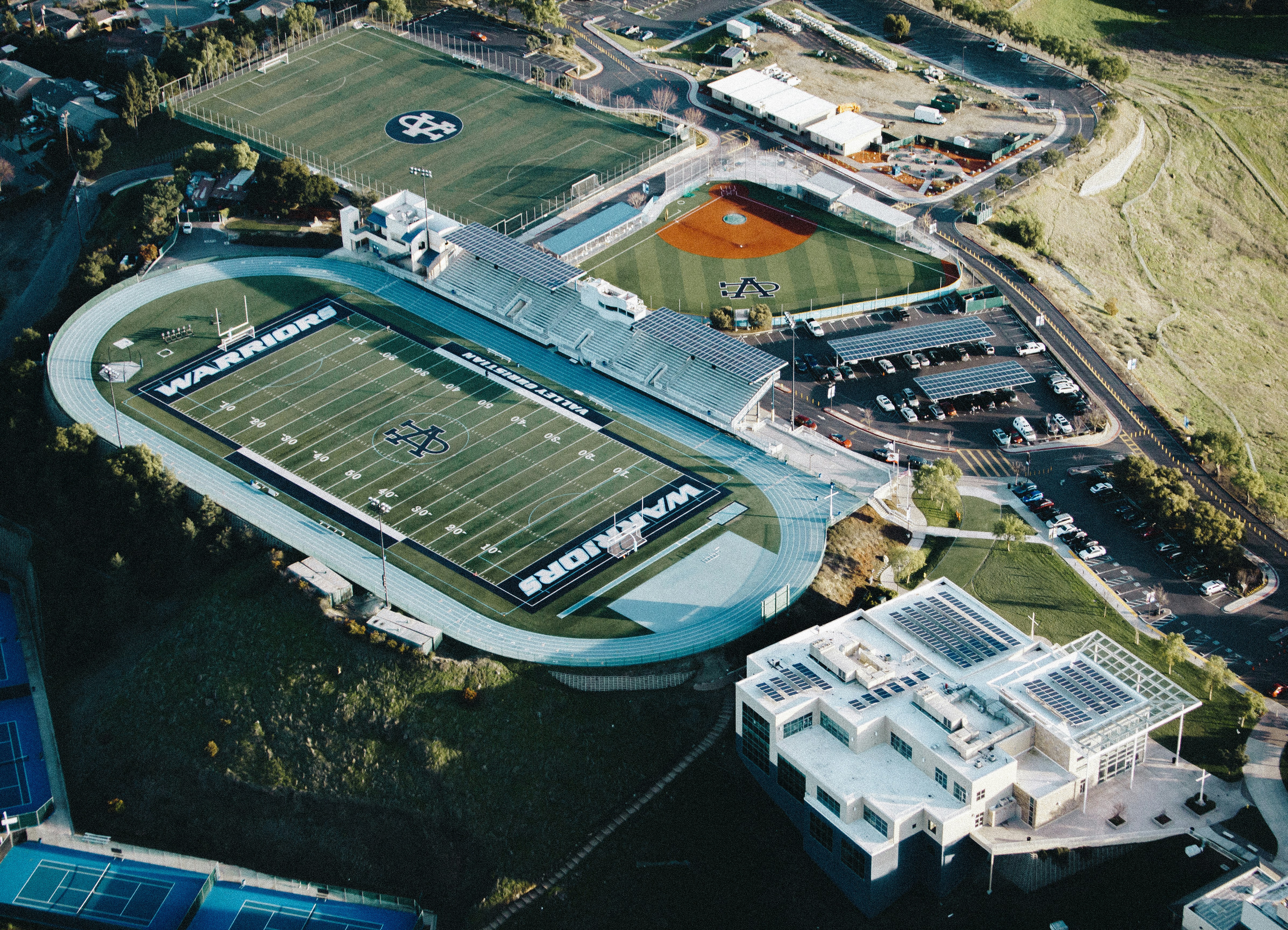 Valley Christian Warriors football field and athletic complex